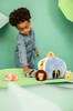 Lilliputiens Domek aktywizujący z grzechotkami Piesek Jules 9 m+