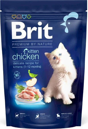 BRIT Premium by Nature KITTEN Chicken 1,5kg