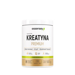 ESSENSEY KREATYNA PREMIUM monohydrat 500g smak zielone jabłko