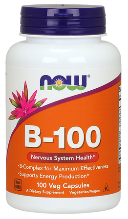 NowFoods B-100 Witaminy z grupy B - 100 kaps.