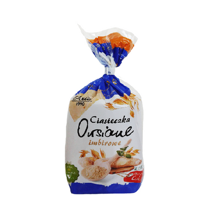 Ciasteczka owsiane imbirowe 150 g