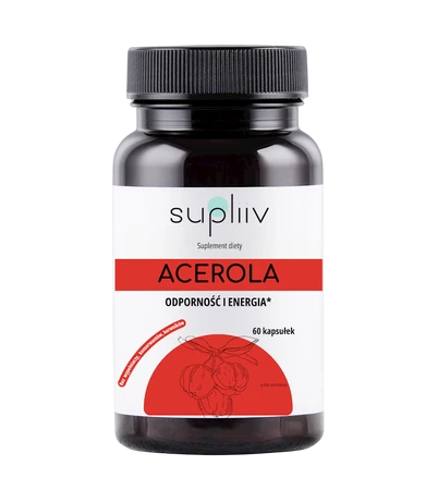 SUPLIIV Acerola ekstrakt 60 kaps. SUPLIIV