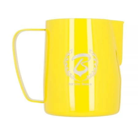 Barista Space - Dzbanek do mleka Teflon Yellow 600 ml