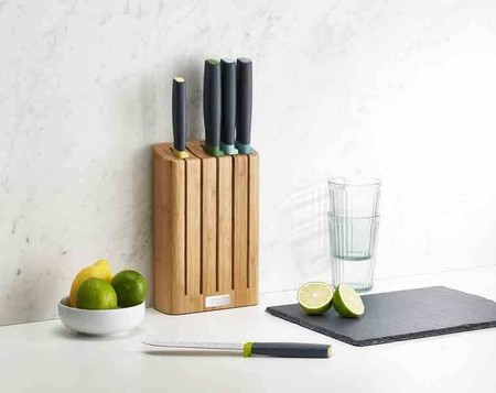 JJ - Zestaw blok Bamboo z 5 nożami Elevate™, multi