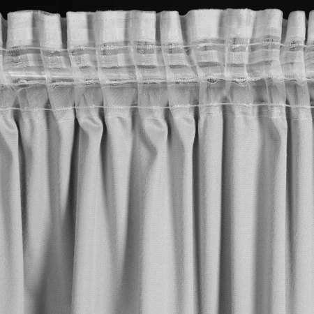 ZASŁONA GOTOWA DANI NA TAŚMIE 140 X 270 CM SREBRNY