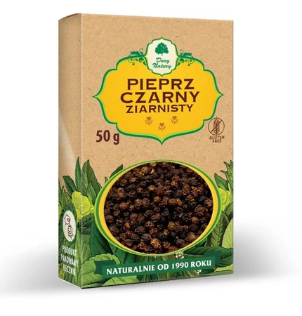 DARY NATURY PIEPRZ CZARNY ZIARNO BIO 50g