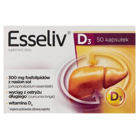 Esseliv D3 50 kaps.