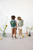 Lassig Plecak mini kwadratowy dla przedszkolaka Little Gang Lemon dark green