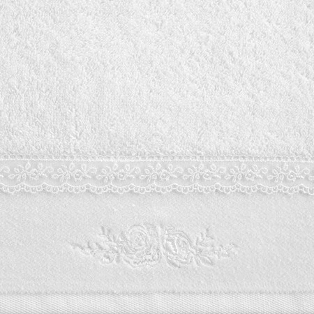 Ręcznik Sisi (01) 50 x 90 cm, Biały