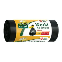 Bee Smart Worki na śmieci LDPE 35L 15 sztuk