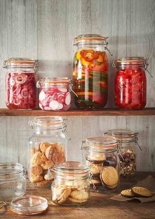 KIL - Słoik 2 l. Square Clip Top Jar