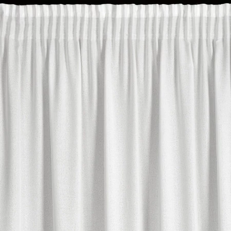 ZASŁONA GOTOWA ERIS NA TAŚMIE 140 X 270 CM BIAŁY