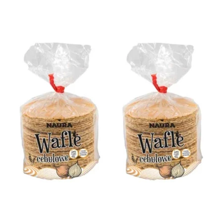 Zestaw 2x Wafle owsiane cebulowe 100 g