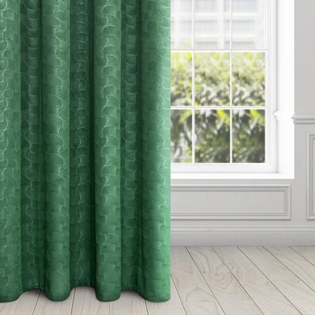 ZASŁONA GOTOWA D91 ELLEN 140 X 250 CM ZIELONY