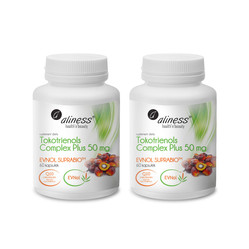 Zestaw 2x Tokotrienols Complex PLUS 50 mg, EVNOL SUPRABIO x 60 caps.