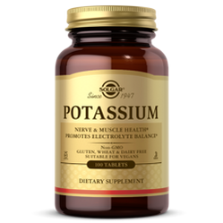 Solgar Potassium 99 mg Potas 100 tabl.