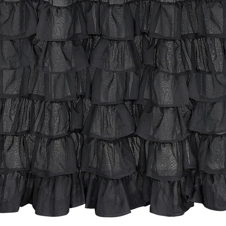 FIRANA GOTOWA DOLLY NA TAŚMIE 140 X 250 CM CZARNY