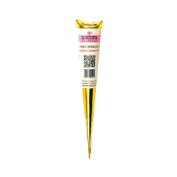 Zestaw 3x Sattva - Henna do tatuażu w rożku 30g