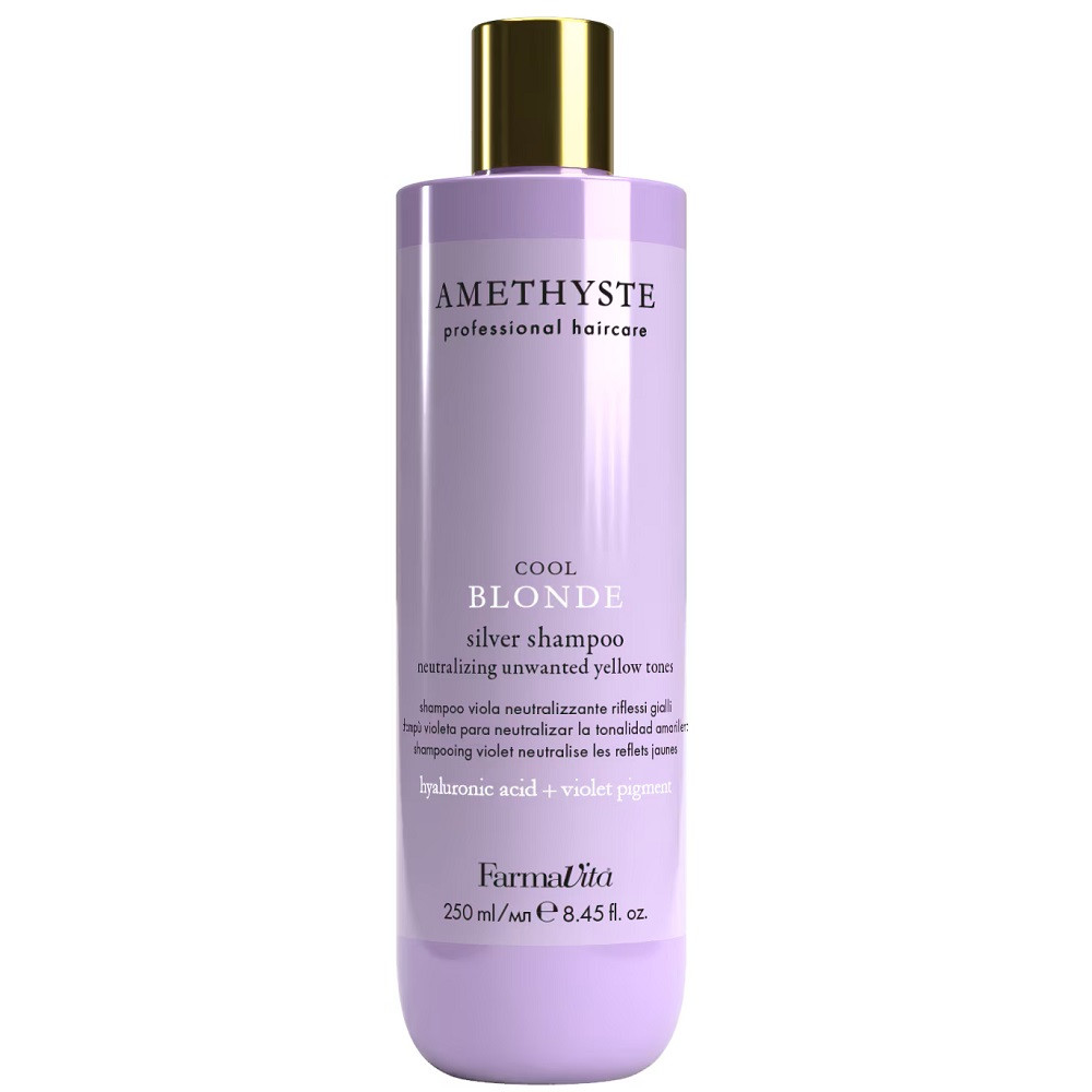 Amethyste Cool Blonde szampon do włosów siwych i rozjaśnianych 250ml - Nabea.pl