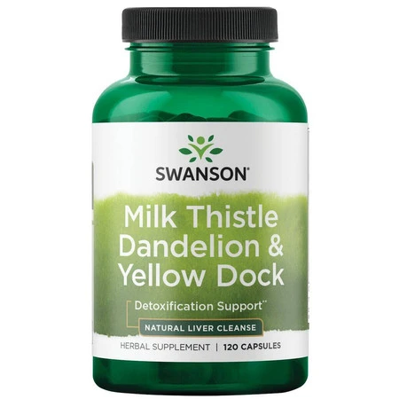 Swanson Milk Thistle Dandelion & Yellow Dock 120 g