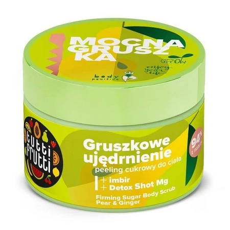 Farmona Tutti Frutti Peeling cukrowy do ciała Gruszkowe Ujędrnienie - Gruszka&Imbir 300g