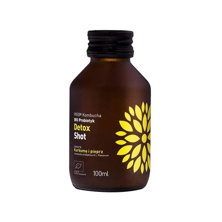 Kombucha BIO Probiotyk Detoks Shot 100ml