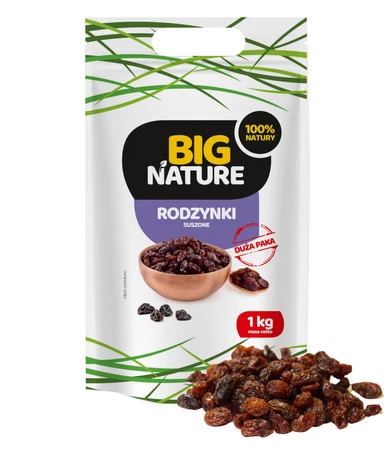 Big Nature Rodzynki 1kg