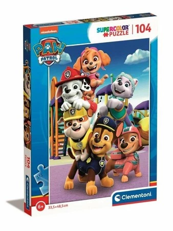 Clementoni Puzzle 104el Super Psi Patrol PAW PATROL 27178