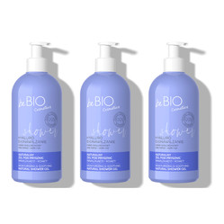 Zestaw: 3x beBIO żel pod prysznic HYALURO bioNAWILŻENIE 350ml
