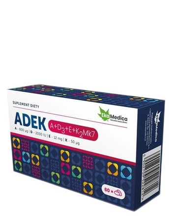Ekamedica Witaminy ADEK 60 kaps.