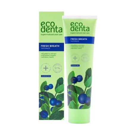 ECODENTA PASTA green line FRESH BREATH 100ml z borówką