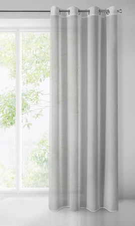 FIRANA GOTOWA ANGELA 140 X 250 CM SZARY