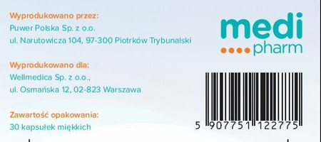 Medi Pharm suplement na oczy z luteiną 30 kaps.