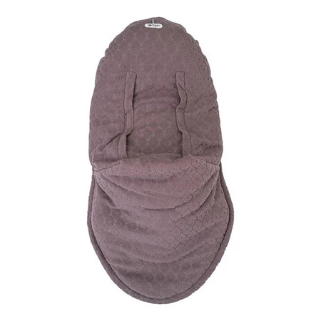 Lodger Polarowy zimowy śpiworek do wózka wrzosowy Fleece Mauve