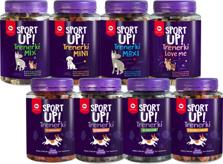 MACED SPORT UP! Trenerki MAXI Mix Słoik 300g