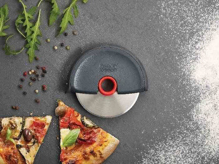 JJ - Nóż do pizzy Disc, grafitowy