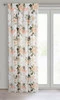 ZASŁONA GOTOWA ROSE NA TAŚMIE 135 X 270 CM BIAŁY