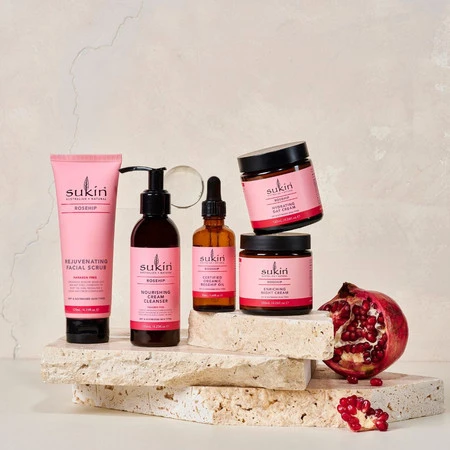 Sukin, ROSEHIP, Nawilżająca maseczka do twarzy, 100 ml