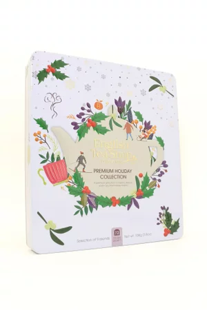 English Tea Shop zestaw herbatek zimowych w białej puszce 72 szt BIO 108 g