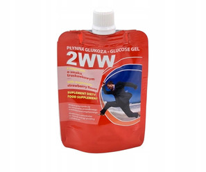 Medmess Płynna Glukoza 2WW z magnezem 1 saszetka 24 ml smak truskawkowy