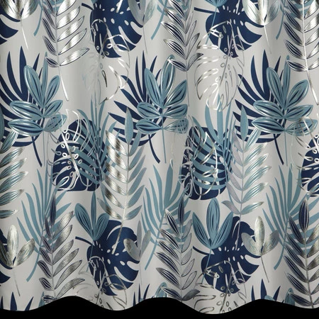 ZASŁONA GOTOWA MALTA 140 X 250 CM GRANATOWY