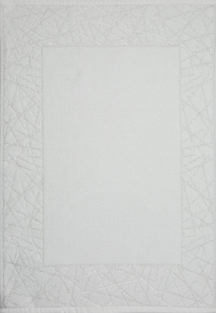 DYWANIK ŁAZIENKOWY NIKA (01) 50 X 70 CM BIAŁY