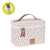 Lassig Casual Label Kuferek podróżny na akcesoria Flowers white