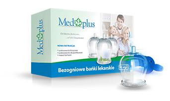 Med Plus Bańka lekarska bezogniowa z pompką zasycającą 12 szt.
