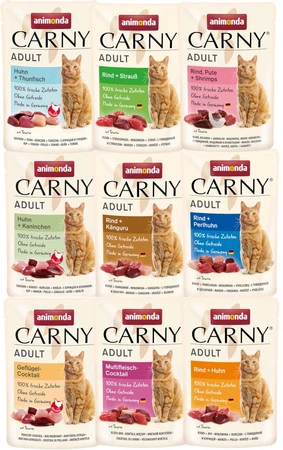 ANIMONDA Carny ADULT Mix Drobiowy 85g