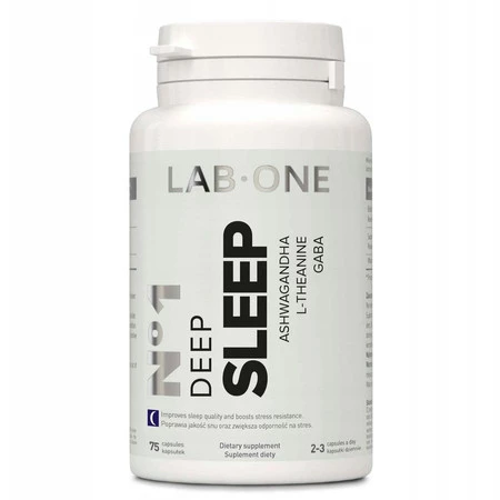 LAB ONE N°1 Deep SLEEP na dobry sen 75 kaps.