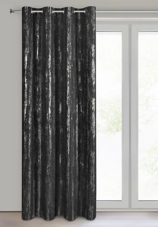ZASŁONA GOTOWA LIBI 140 X 250 CM CZARNY