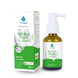 Zestaw 2x Avitale MethyloFolian (Quatrefolic) 5- MTHF 200 µg 30 ml