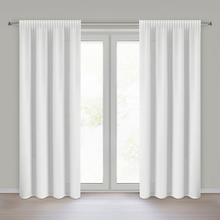FIRANA GOTOWA ROSSI NA TAŚMIE 135 X 270 CM BIAŁY