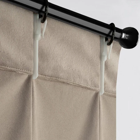 Zasłona ZAS/MELANIE/BEŻ 125X270 FLEX